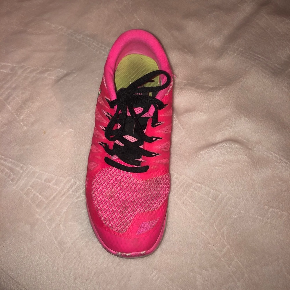Hot Pink Nike Gym Shoes